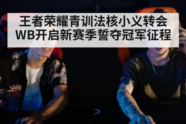 王者荣耀青训法核小义转会WB开启新赛季誓夺冠军征程